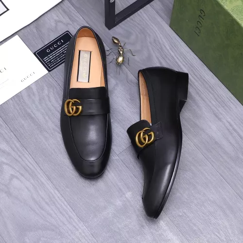 Replica Gucci Oxfords Shoes For Men #1284775 $88.00 USD for Wholesale