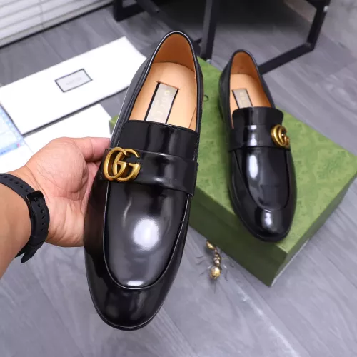 Replica Gucci Oxfords Shoes For Men #1284776 $88.00 USD for Wholesale