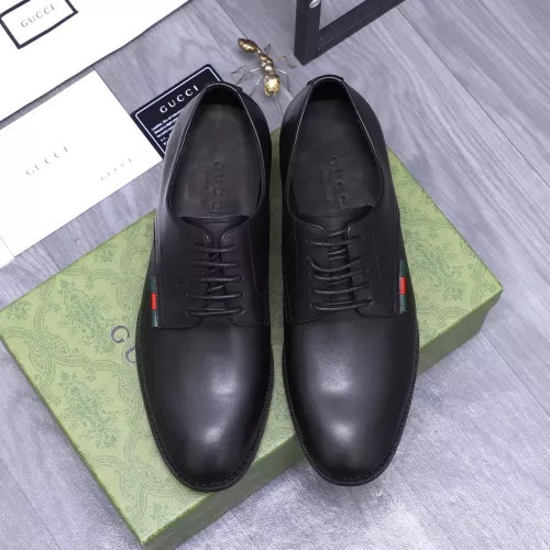 Replica Gucci Oxfords Shoes For Men #1284777 $88.00 USD for Wholesale