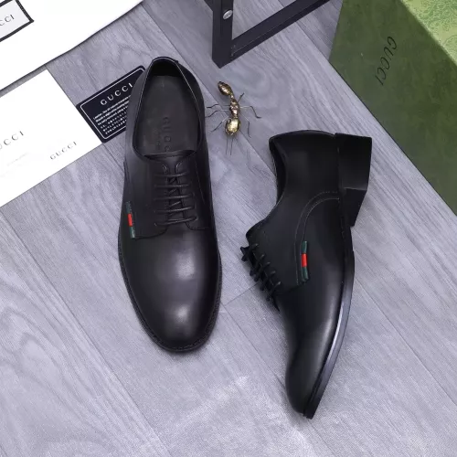 Replica Gucci Oxfords Shoes For Men #1284777 $88.00 USD for Wholesale