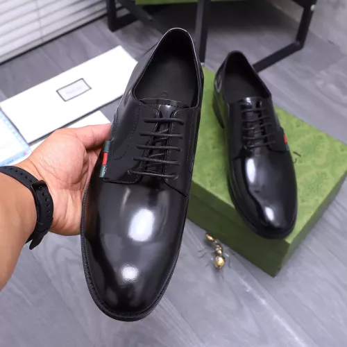 Replica Gucci Oxfords Shoes For Men #1284778 $88.00 USD for Wholesale