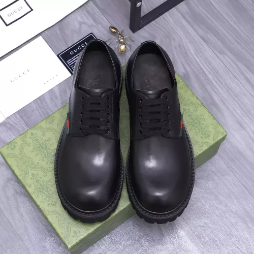 Replica Gucci Oxfords Shoes For Men #1284779 $96.00 USD for Wholesale