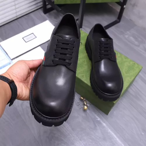 Replica Gucci Oxfords Shoes For Men #1284779 $96.00 USD for Wholesale