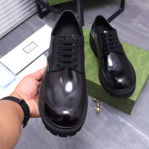 Replica Gucci Oxfords Shoes For Men #1284780 $96.00 USD for Wholesale