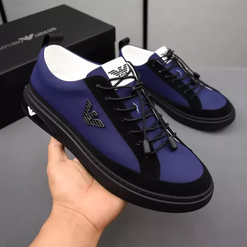 Replica Armani Casual Shoes For Men #1284793 $76.00 USD for Wholesale