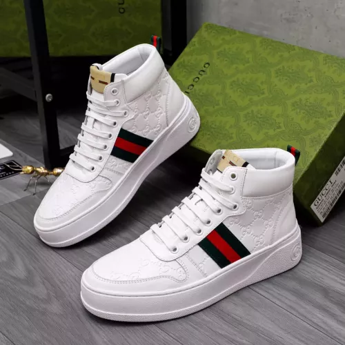 Gucci High Tops Shoes For Men #1284795 $72.00 USD, Wholesale Replica Gucci High Tops Shoes