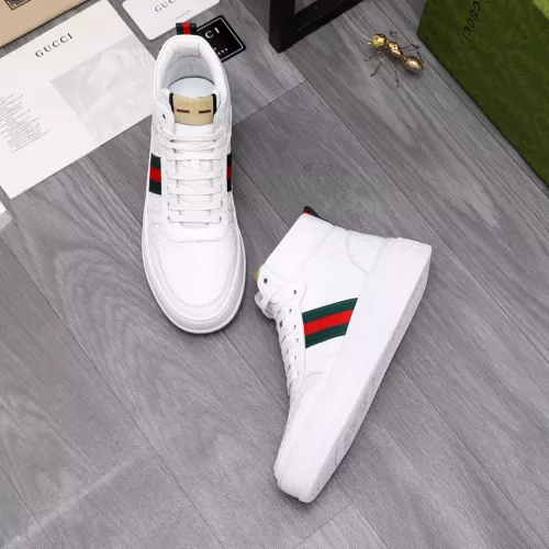 Replica Gucci High Tops Shoes For Men #1284795 $72.00 USD for Wholesale