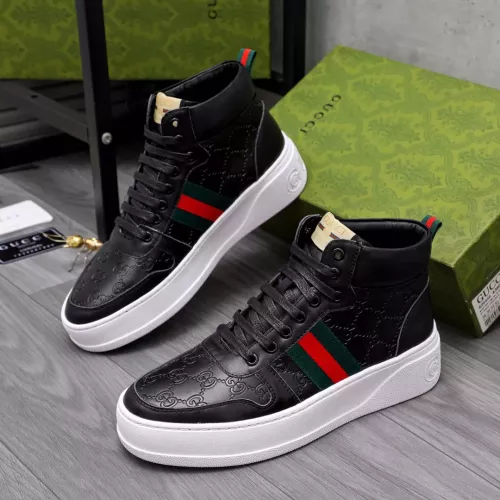 Gucci High Tops Shoes For Men #1284796 $72.00 USD, Wholesale Replica Gucci High Tops Shoes