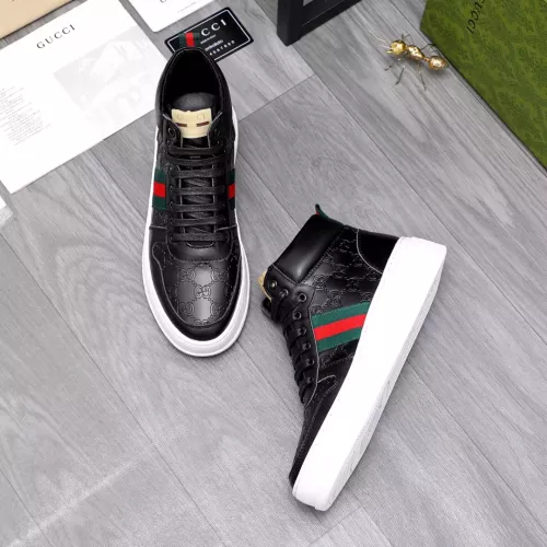 Replica Gucci High Tops Shoes For Men #1284796 $72.00 USD for Wholesale