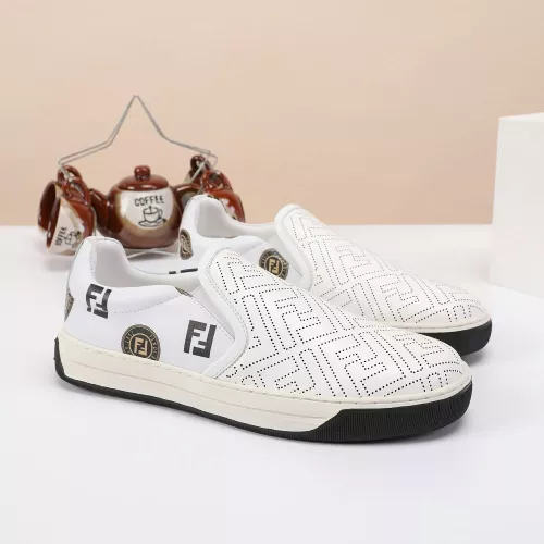 Replica Fendi Casual Shoes For Men #1284800 $68.00 USD for Wholesale