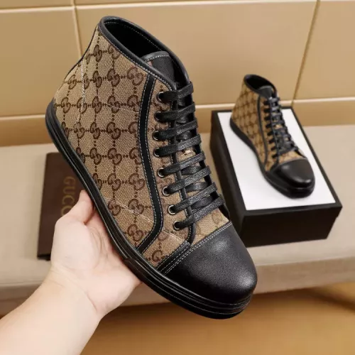 Replica Gucci High Tops Shoes For Men #1284919 $68.00 USD for Wholesale