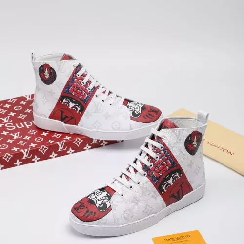 Replica Louis Vuitton High Tops Shoes For Men #1285064 $68.00 USD for Wholesale