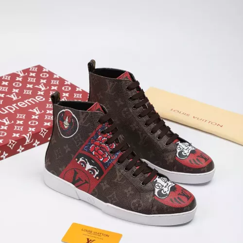 Replica Louis Vuitton High Tops Shoes For Men #1285066 $68.00 USD for Wholesale