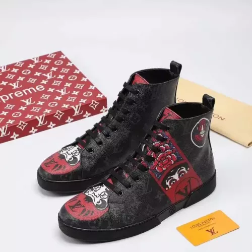 Louis Vuitton High Tops Shoes For Men #1285067 $68.00 USD, Wholesale Replica Louis Vuitton High Tops Shoes