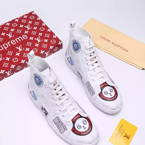 Replica Louis Vuitton High Tops Shoes For Men #1285068 $68.00 USD for Wholesale