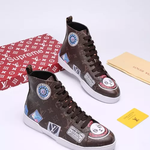 Replica Louis Vuitton High Tops Shoes For Men #1285069 $68.00 USD for Wholesale