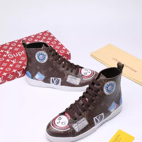 Replica Louis Vuitton High Tops Shoes For Men #1285069 $68.00 USD for Wholesale