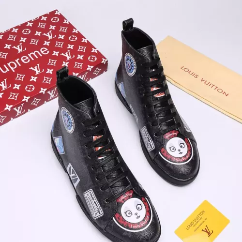 Replica Louis Vuitton High Tops Shoes For Men #1285071 $68.00 USD for Wholesale