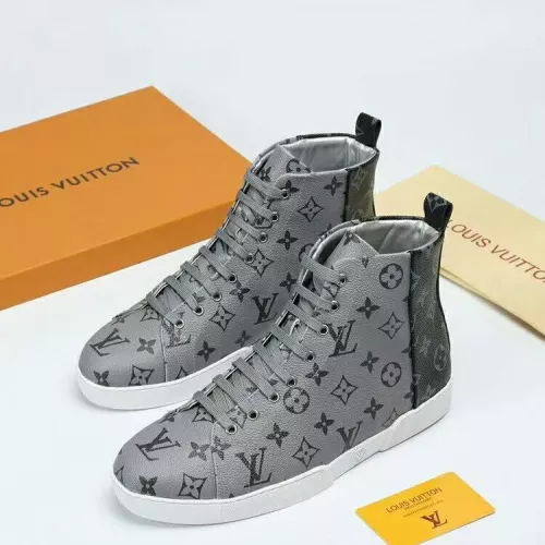 Louis Vuitton High Tops Shoes For Men #1285080 $68.00 USD, Wholesale Replica Louis Vuitton High Tops Shoes