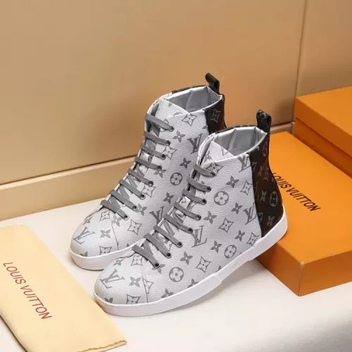 Louis Vuitton High Tops Shoes For Men #1285081 $68.00 USD, Wholesale Replica Louis Vuitton High Tops Shoes