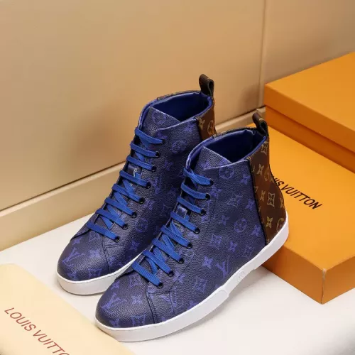 Louis Vuitton High Tops Shoes For Men #1285083 $68.00 USD, Wholesale Replica Louis Vuitton High Tops Shoes