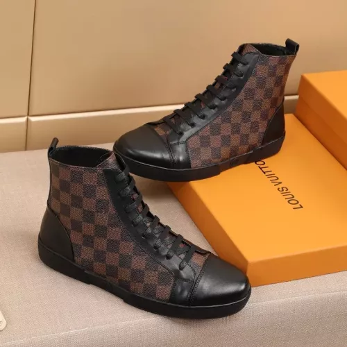 Replica Louis Vuitton High Tops Shoes For Men #1285085 $68.00 USD for Wholesale