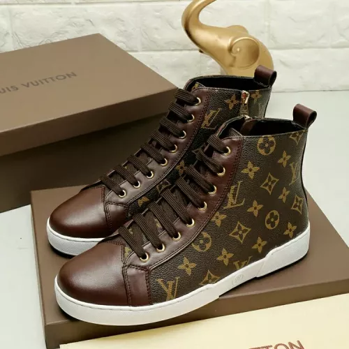 Louis Vuitton High Tops Shoes For Men #1285088 $68.00 USD, Wholesale Replica Louis Vuitton High Tops Shoes