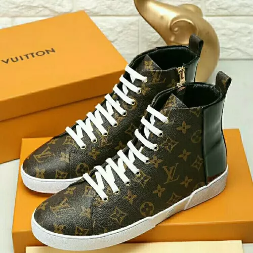 Louis Vuitton High Tops Shoes For Men #1285092 $68.00 USD, Wholesale Replica Louis Vuitton High Tops Shoes