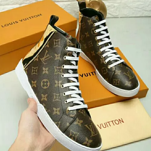 Replica Louis Vuitton High Tops Shoes For Men #1285093 $68.00 USD for Wholesale