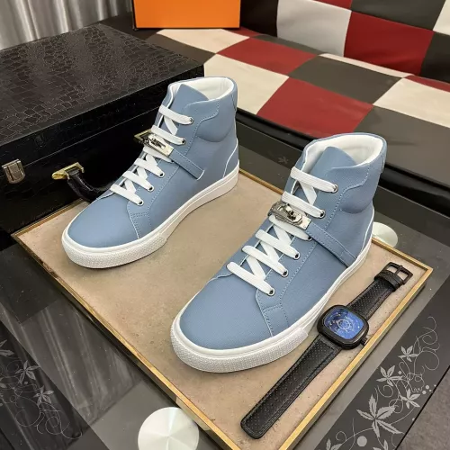 Hermes High Tops Shoes For Men #1285108 $80.00 USD, Wholesale Replica Hermes High Tops Shoes