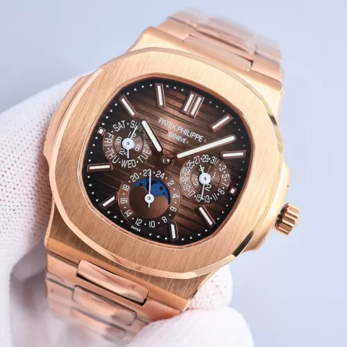 Replica Patek Philippe AAA Quality Watches #1285120 $555.37 USD for Wholesale