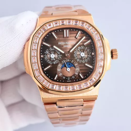 Replica Patek Philippe AAA Quality Watches #1285121 $588.43 USD for Wholesale