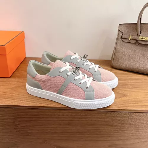 Replica Hermes Casual Shoes For Women #1285122 $122.00 USD for Wholesale