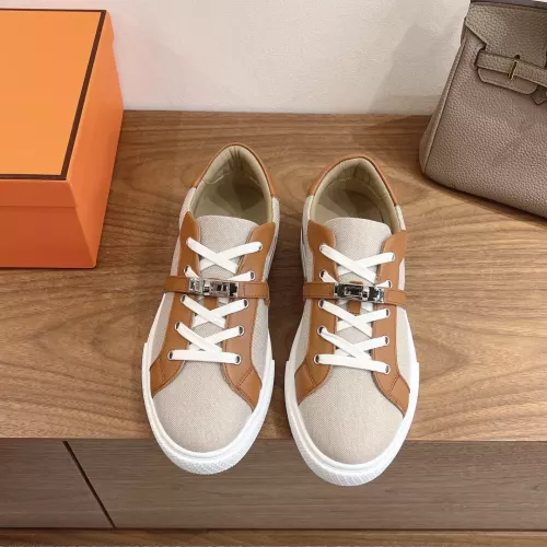 Replica Hermes Casual Shoes For Men #1285123 $125.00 USD for Wholesale