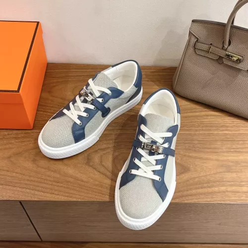 Replica Hermes Casual Shoes For Men #1285125 $125.00 USD for Wholesale