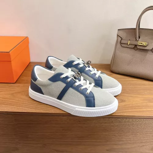 Replica Hermes Casual Shoes For Men #1285125 $125.00 USD for Wholesale