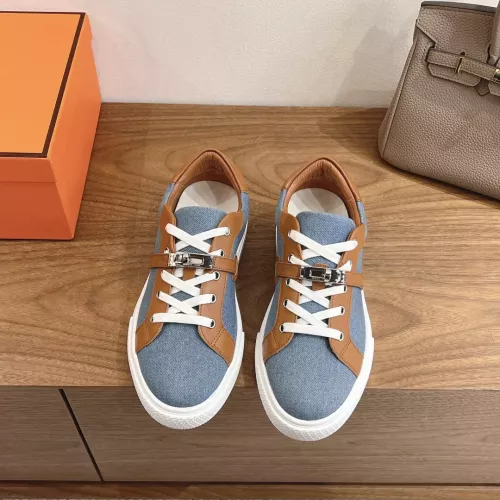 Replica Hermes Casual Shoes For Men #1285134 $125.00 USD for Wholesale