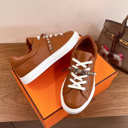 Replica Hermes Casual Shoes For Women #1285158 $122.00 USD for Wholesale