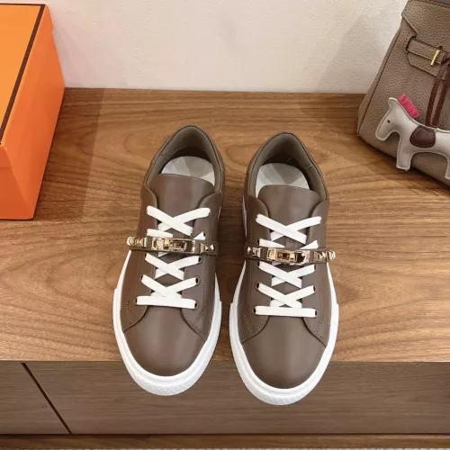 Replica Hermes Casual Shoes For Women #1285160 $122.00 USD for Wholesale