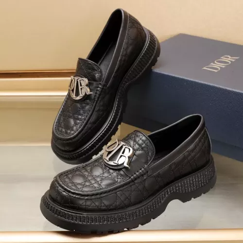 Christian Dior Leather Shoes For Men #1285208 $108.00 USD, Wholesale Replica Christian Dior Leather Shoes