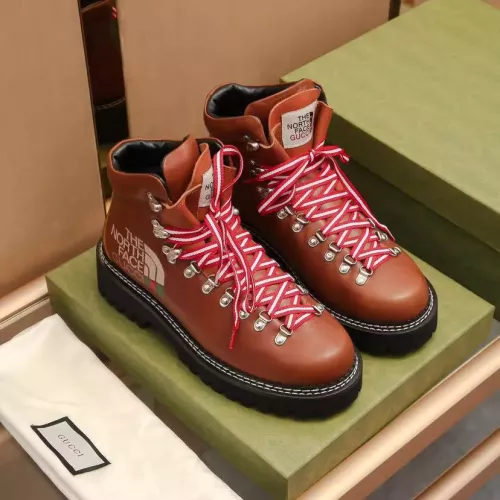 Replica Gucci Boots For Men #1285213 $122.00 USD for Wholesale