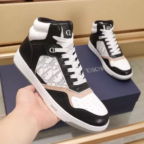 Replica Christian Dior High Top Shoes For Men #1285222 $96.00 USD for Wholesale