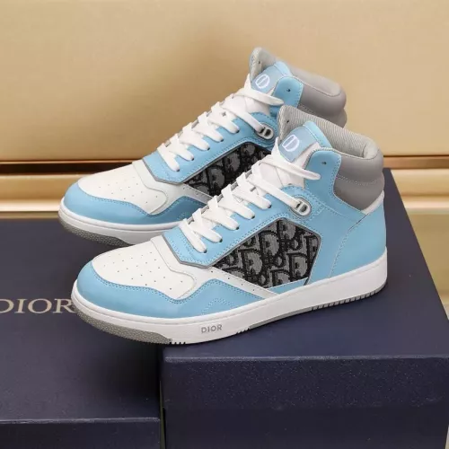 Replica Christian Dior High Top Shoes For Men #1285224 $96.00 USD for Wholesale