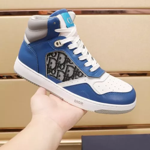 Replica Christian Dior High Top Shoes For Men #1285225 $96.00 USD for Wholesale