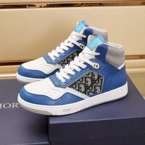 Replica Christian Dior High Top Shoes For Men #1285225 $96.00 USD for Wholesale