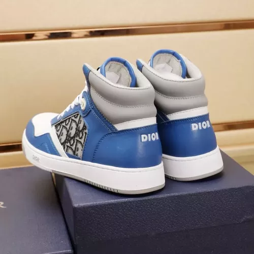 Replica Christian Dior High Top Shoes For Men #1285225 $96.00 USD for Wholesale