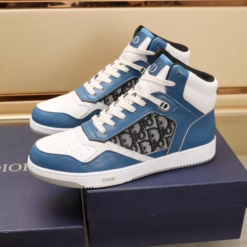 Replica Christian Dior High Top Shoes For Men #1285226 $96.00 USD for Wholesale