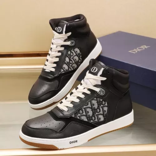 Christian Dior High Top Shoes For Men #1285230 $96.00 USD, Wholesale Replica Christian Dior High Top Shoes