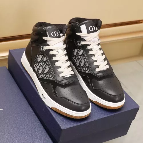 Replica Christian Dior High Top Shoes For Men #1285230 $96.00 USD for Wholesale