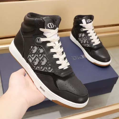 Replica Christian Dior High Top Shoes For Men #1285230 $96.00 USD for Wholesale